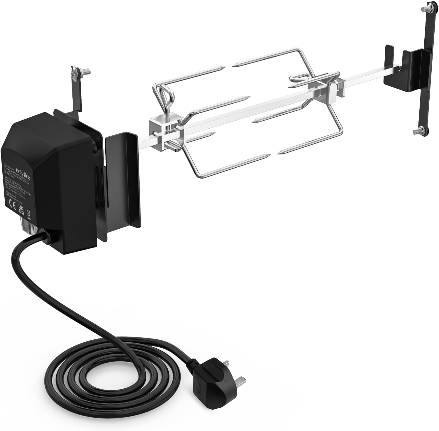 onlyfire BBQ Rotisserie Kit for Weber WSM 18" Cooker