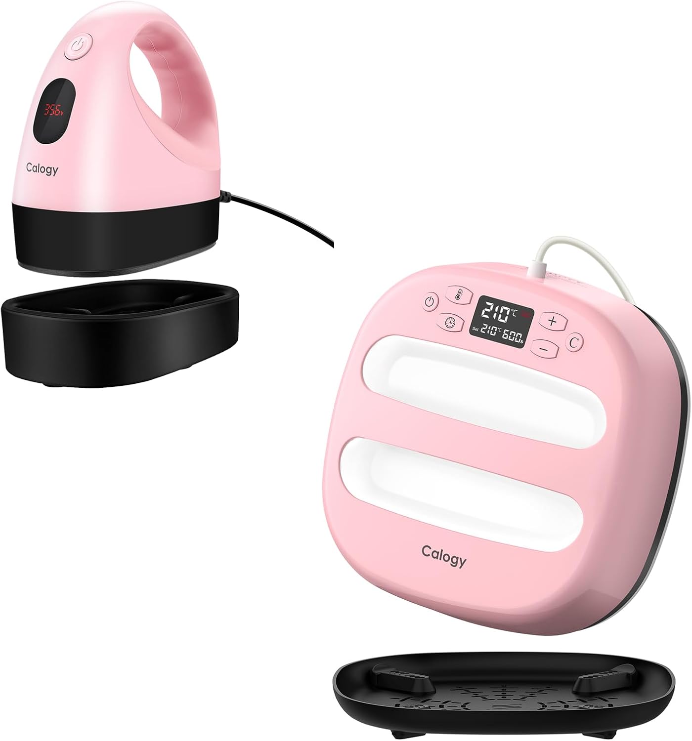 Calogy 10 * 10 inches Heat Press Machine and Mini Heat Press Kit