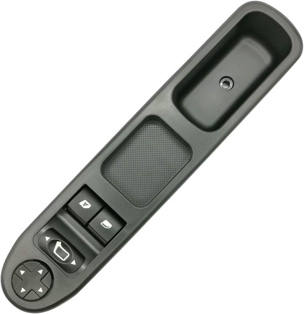 Window Control Switch Button 6554.QC Right Driver Side Compatible for P-eugeot 207 Ci-tro-en C3