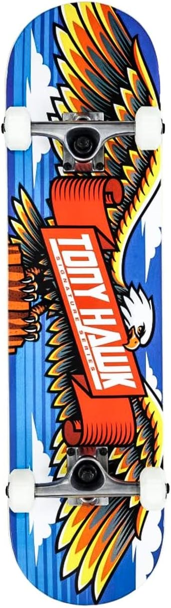 TONY HAWK 180 Wingspan Complete Skateboard - 8"