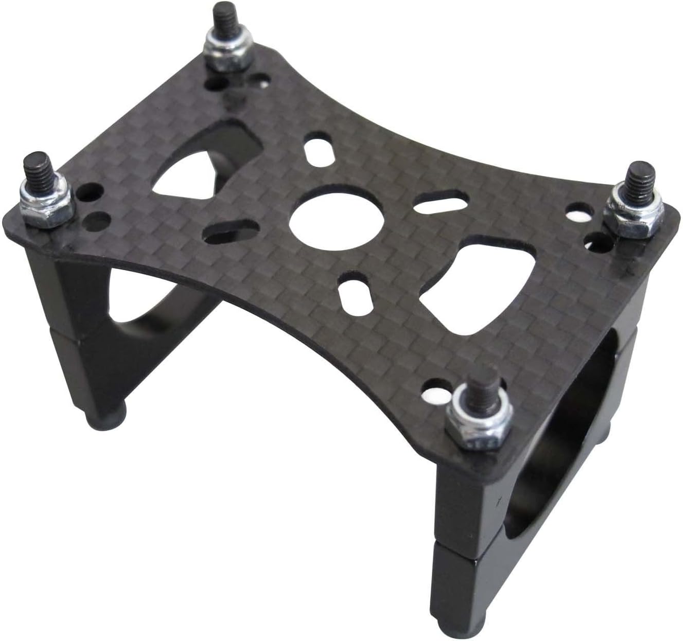 hobbypower Rcmodelpart 3k Cf Motor Mount Set for 25mm Arm Tube Quadcopter Hexacopter Multirotor