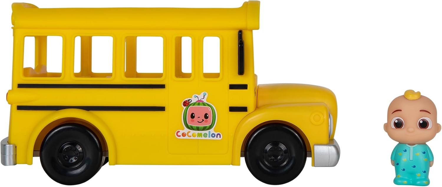CoComelon Musical Yellow School Bus with JJ figure