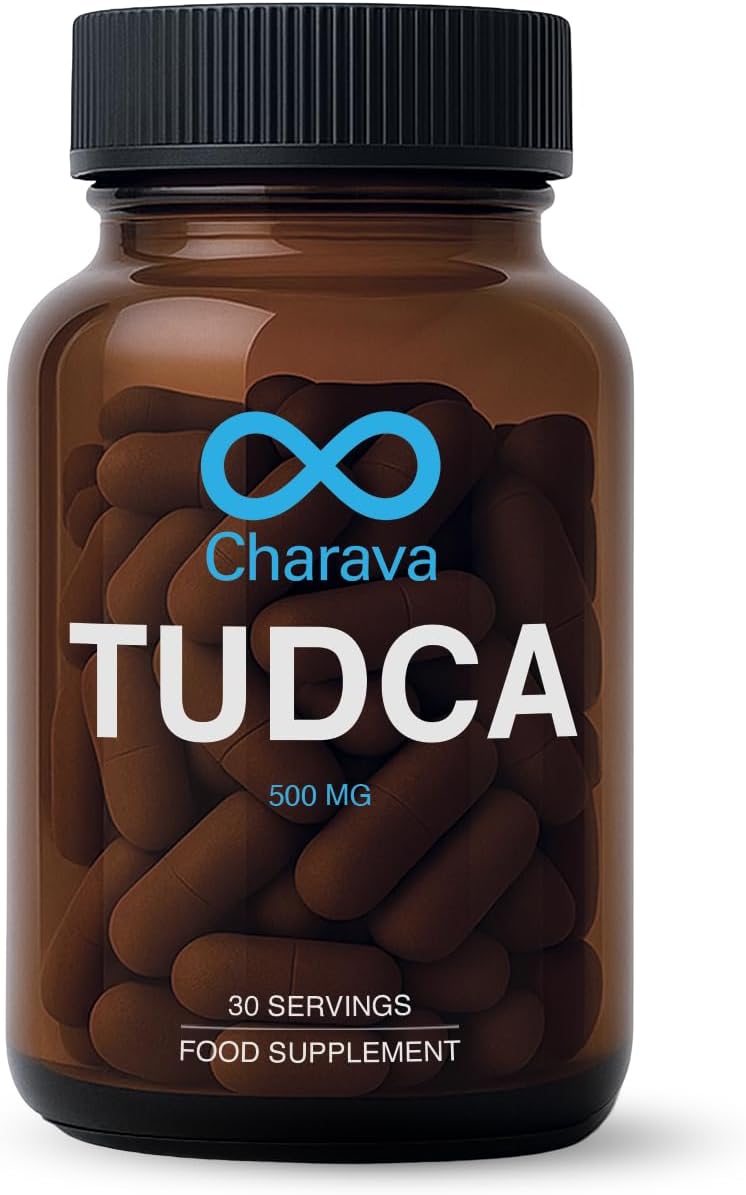 Tudca 500mg x 30 Capsules - UK 3rd Party Tested - Liver Health Detox and Cleanse - Vegetarian and Vegan, GMP - Tudca Bile Salt Supplement Powder
