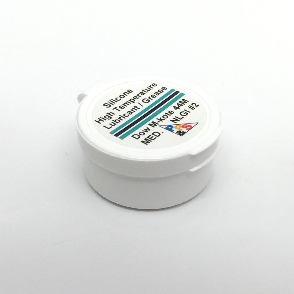Dow Corning Molykote 44 Medium Silicone High Temperature Bearing Grease Lube, Medium NLGI #2 Consistency Grade, 28g or 1oz