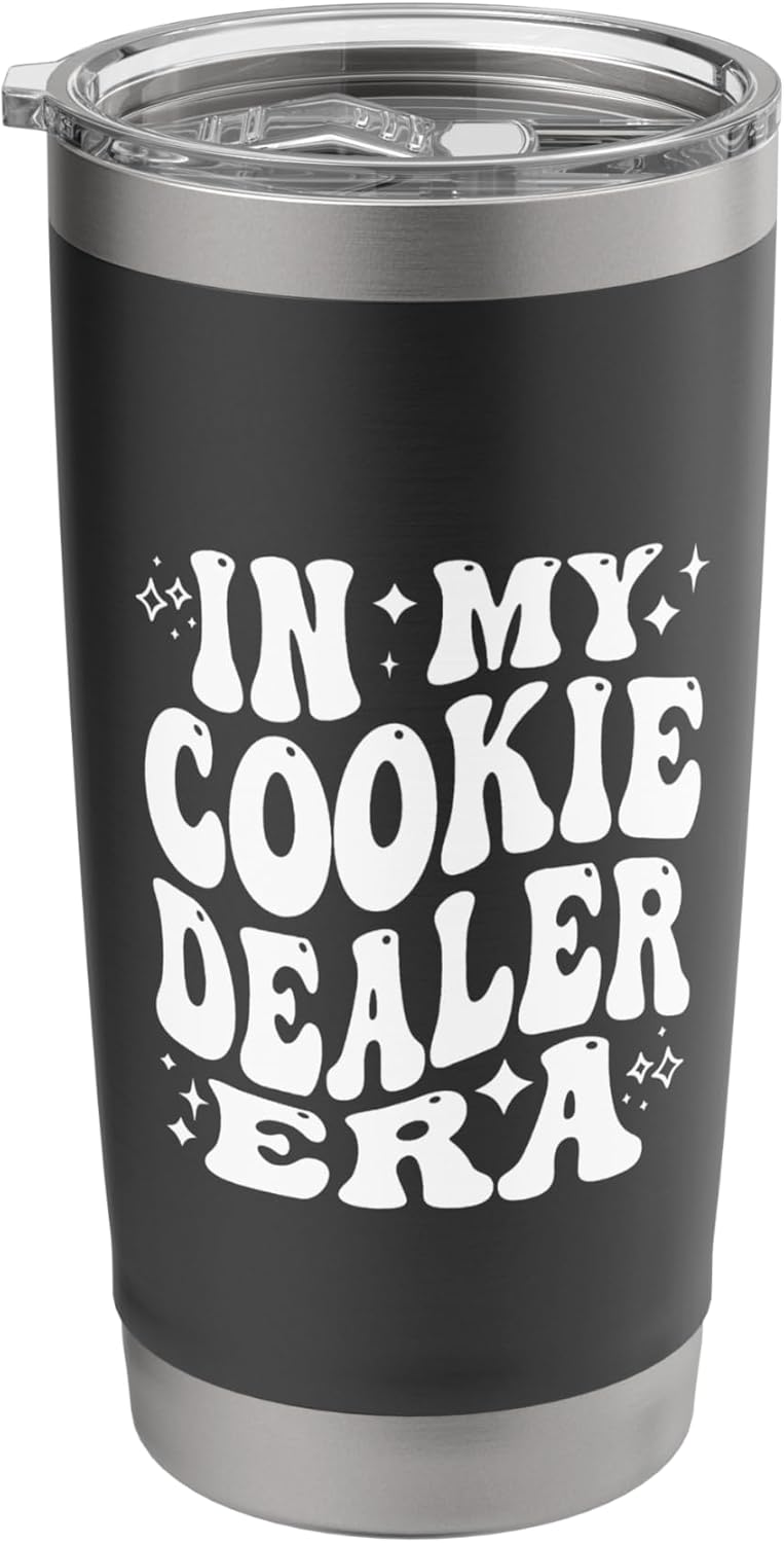 In My Cookie Dealer Era Holiday Baker Sweet Treats Stainless Steel Insulated Tumbler