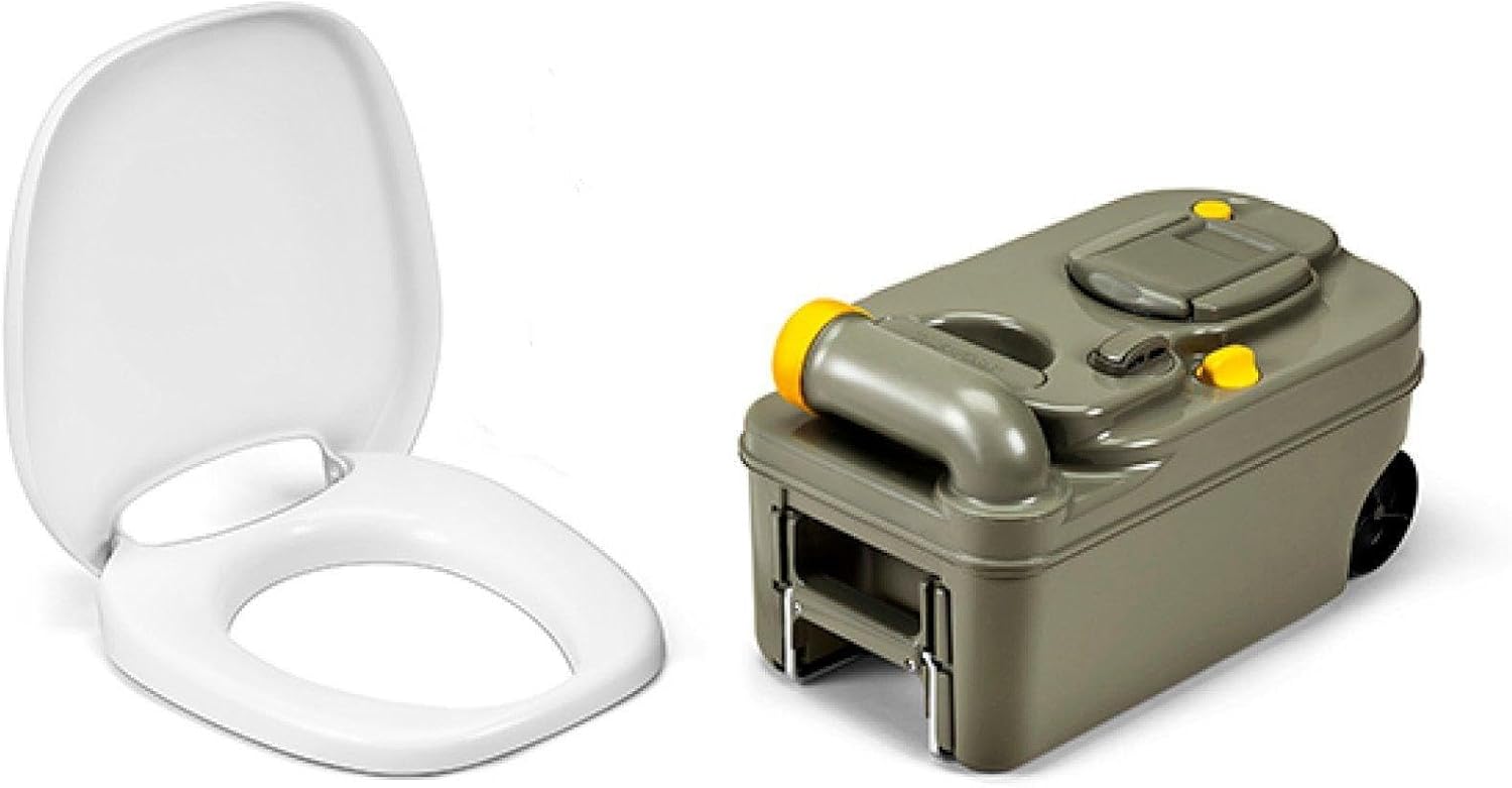 Thetford C200 Series Fresh Up Kit Replacement Cassette with Toilet Seat Caravan Motorhome