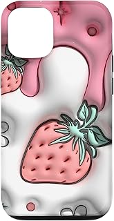 iPhone 12/12 Pro Jummy Strawberry Dessert Dripping Design Case
