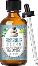 Healing Solutions Stress Relief Blend Essential Oil - 100% Pure Therapeutic Grade - 60ml - Aromatherapy Oils