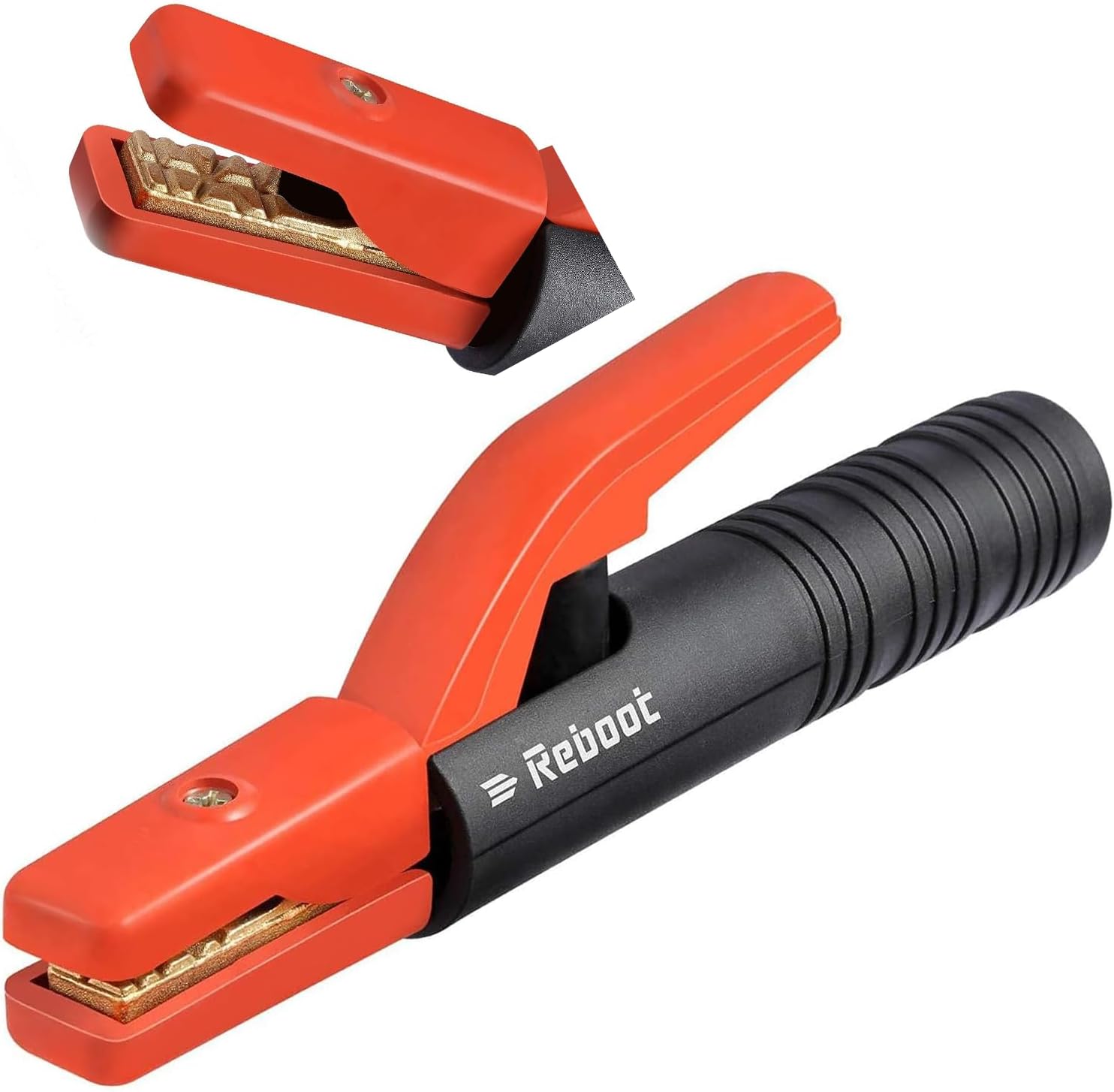 300AMP Copper Heavy Duty Arc Welding Electrode Holder - Superior Jaw Holding Plier for MMA Welding, Ideal Clamp for Professional & DIY Welders