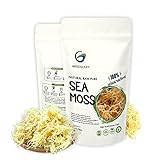 Organic Sea Moss Raw - 100% Wildcrafted | Sun Dried | Non GMO | Makes 30-40 oz of Gel | Improves Immune System, Healthy Skin, Vitamin Supplements (50 gram (1.76 oz))