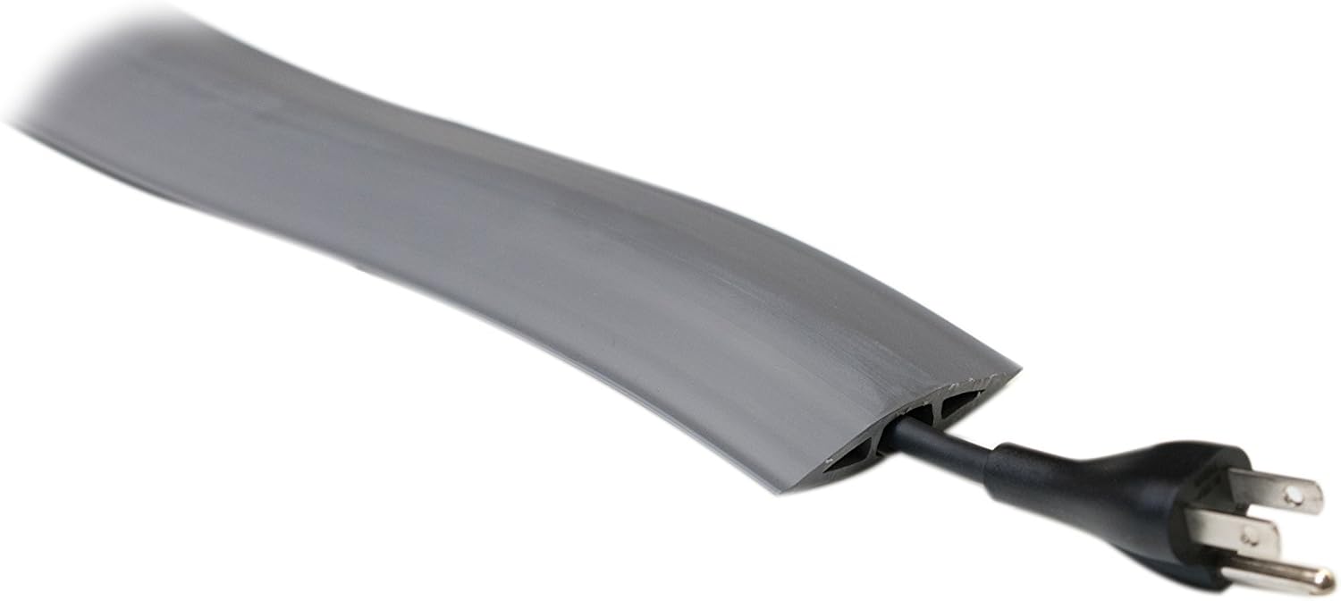 Wiremold CDG-15 Corduct Overfloor Cord Protector, 15-feet, Gray