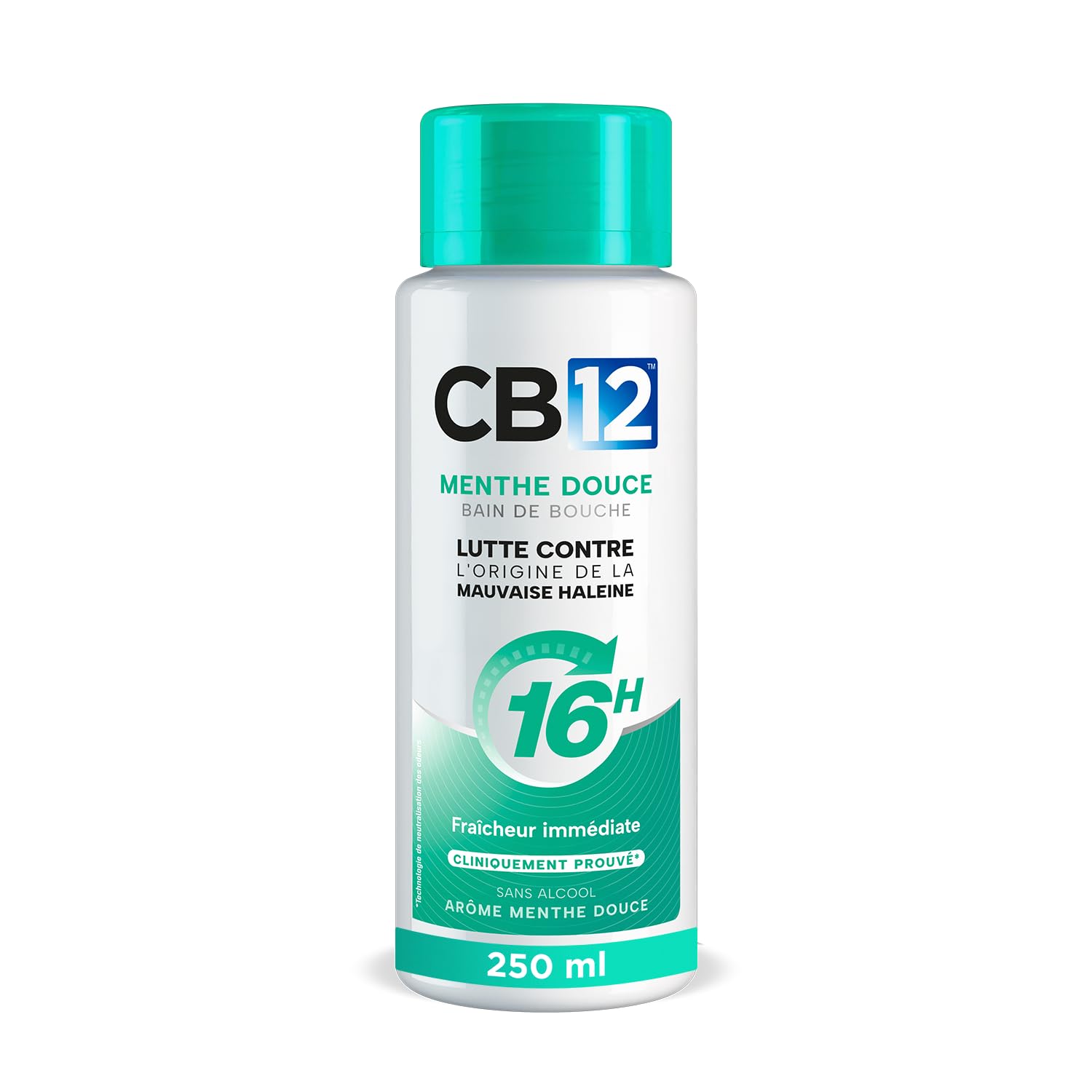 CB12 Mild Mint Menthol Mouthwash (250ml)