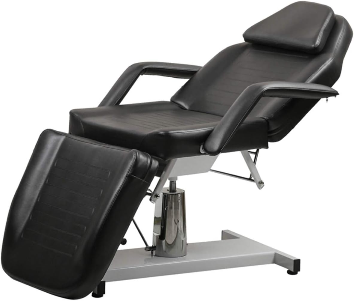 Funnylife Black All Purpose Multi-function Adjustable Facial Acupuncture massage bed Tattoo Barber Salon Spa Equipment