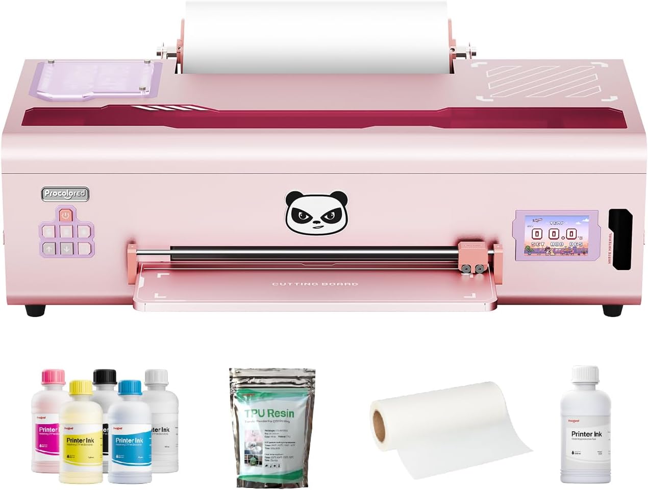 Procolored K13-Lite DTF Apparel Printer 13" A3 Transfer Printing Machine T-Shirt Direct to Film-Pink