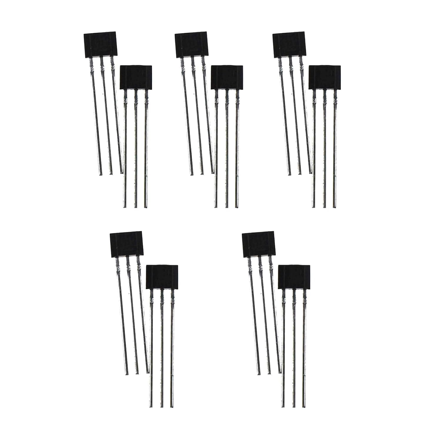 10 Pcs 49E Hall Element OH49E SS49E Hall Sensor Hall Effect Sensor for Industrial Scientific