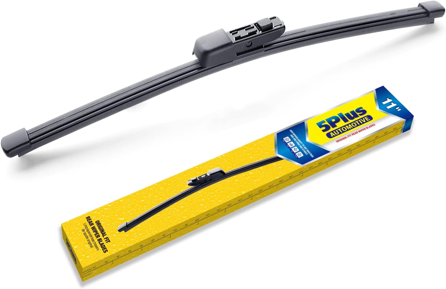 5 PLUS Rear Wiper Blade 11 Inch(A282H) Original Equipment Replacement For Volkswagen Golf 2010-2019 GTI 2021-2010 Atlas 2021-2018 And More
