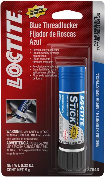 Loctite 37643 Blue Medium Strength Threadlocker Stick - 9 g