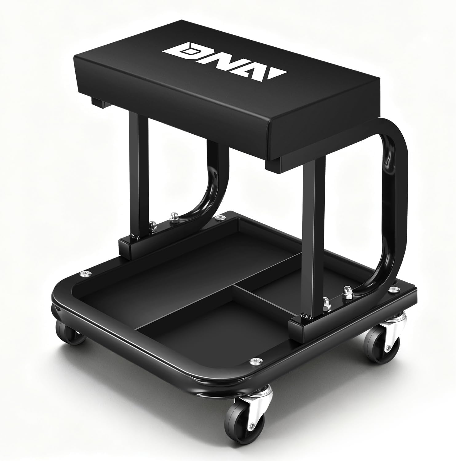 DNA MOTORING Mechanics Roller seat, Rolling Creeper Garage/Shop Seat