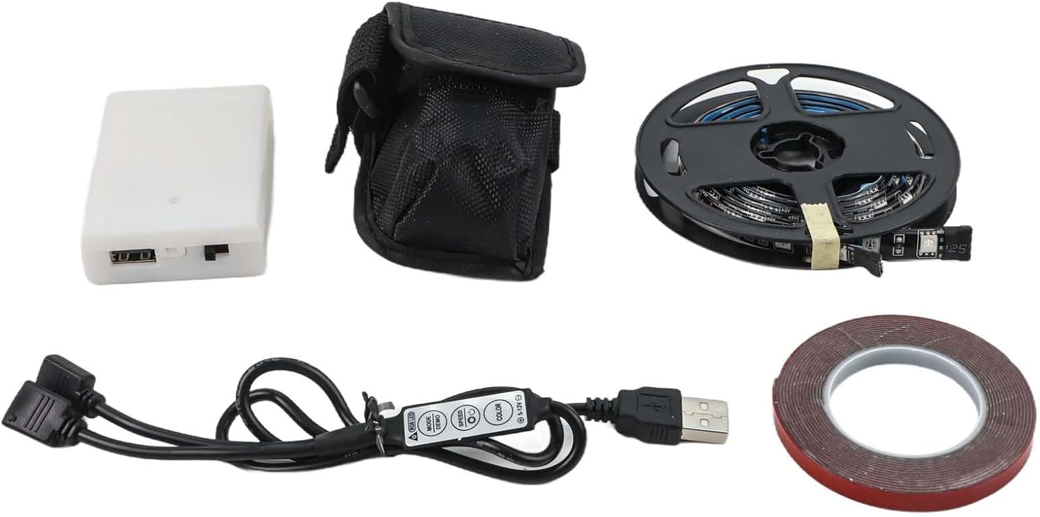 Electric Scooter LED Light Strip with Waterproof PVC Design and Multi-Mode Color Changing Effects, For Easy Install Kit Compatible with For Xiaomi, Pro and