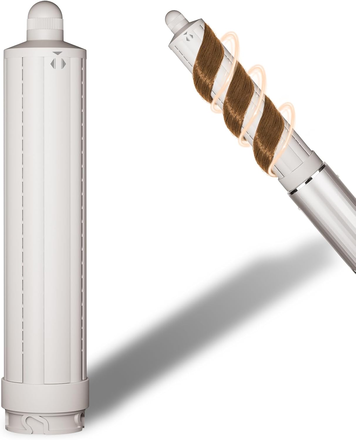 1.6in Long Hair Curling Barrel Attachment Compatible with Shark FlexStyle, Self-Curling Accessories for Shark Flex Style HD400 Series With Both Curl Directions for Loose Curls Waves