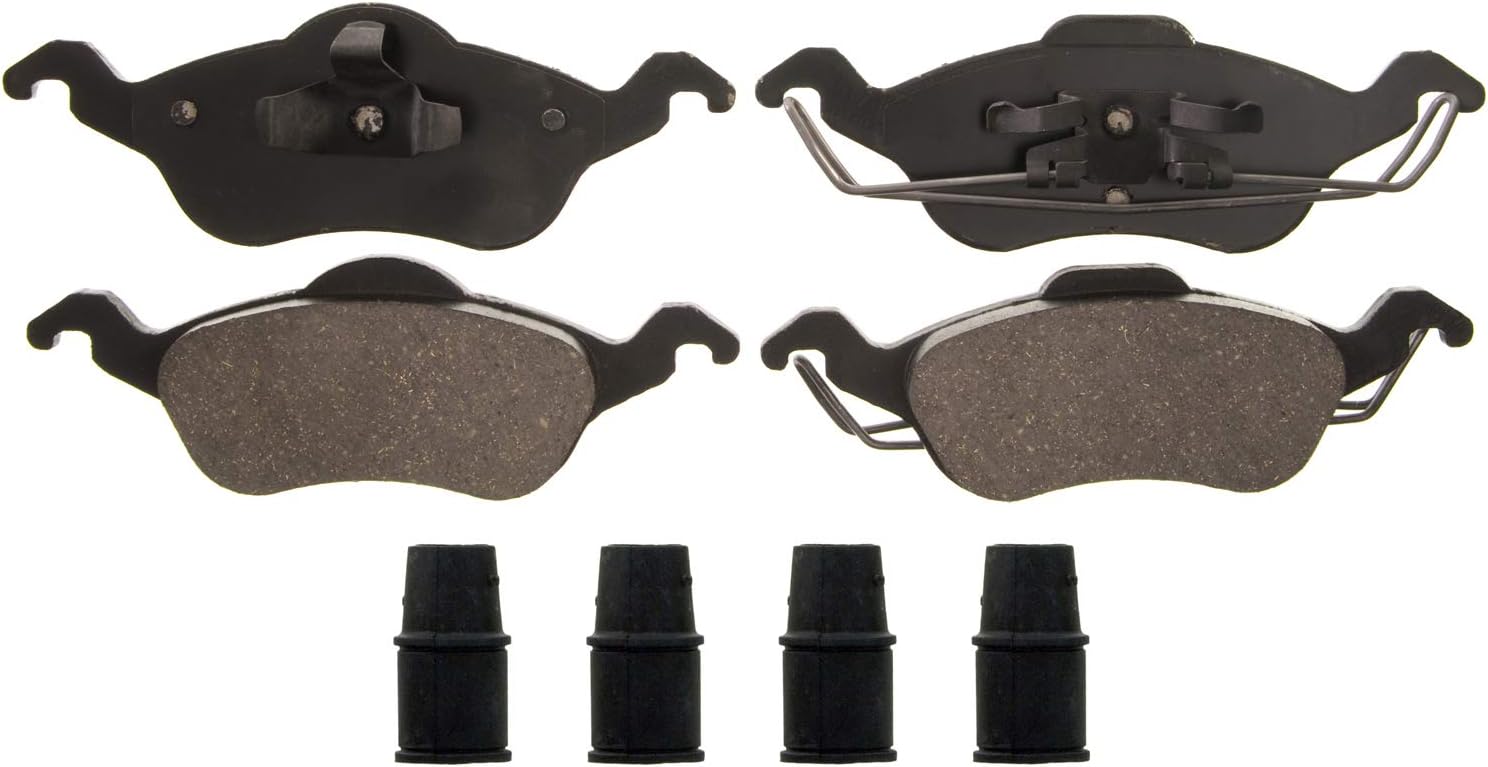 Wagner QS ZD816 Disc Brake Pad Set, Reduced Vibration, Fits 2000–2004 Ford Focus
