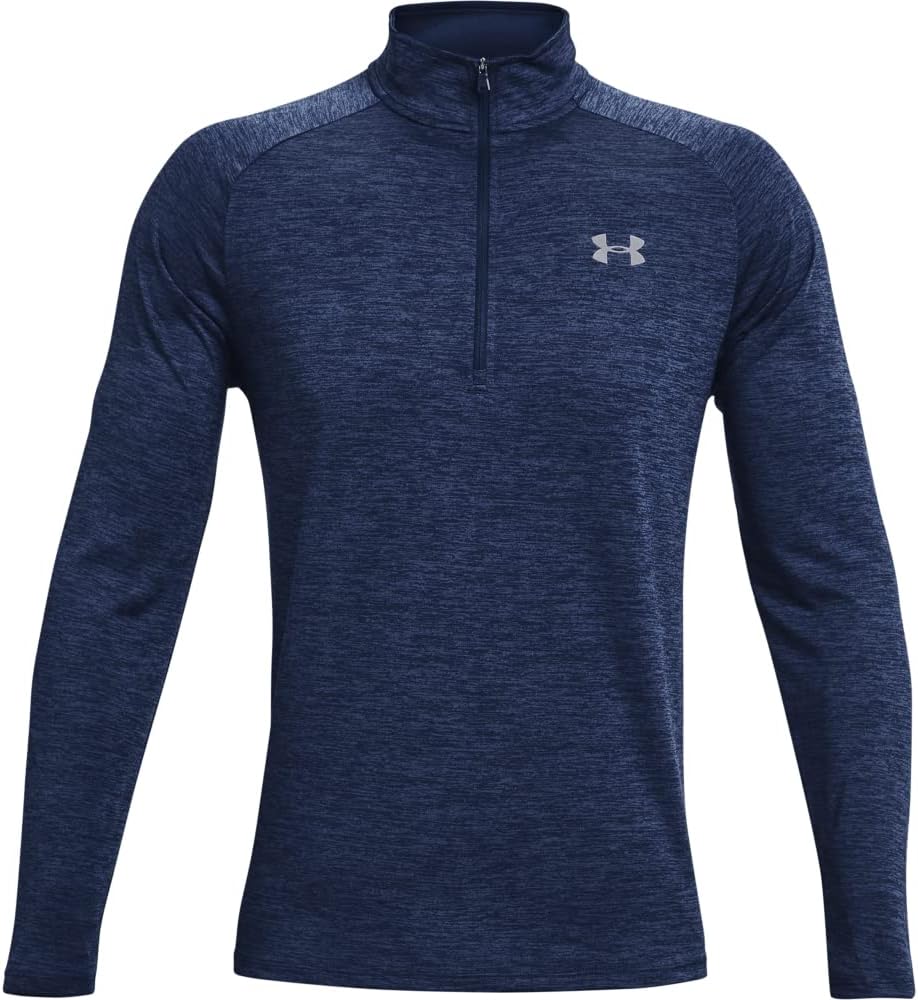 Under Armour Men's Ua Tech 2.0 1/2 Zip Versatile Warm Up Top for Men, Light and Breathable Zip Up Top for Working Out (Pack of 1)