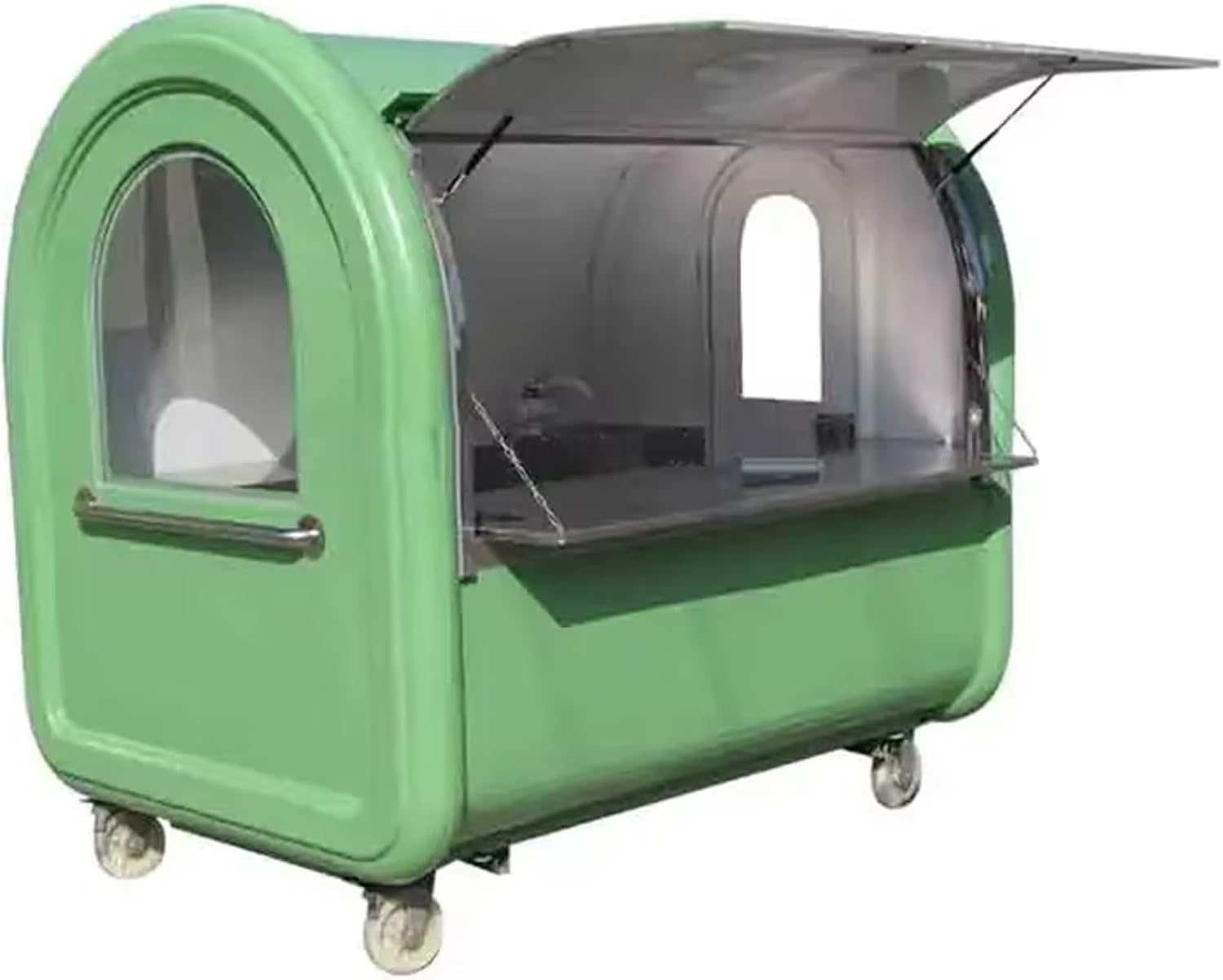 Street Food Vending Truck – Fully Equipped Mobile Trailer with Gas Burner and Water System