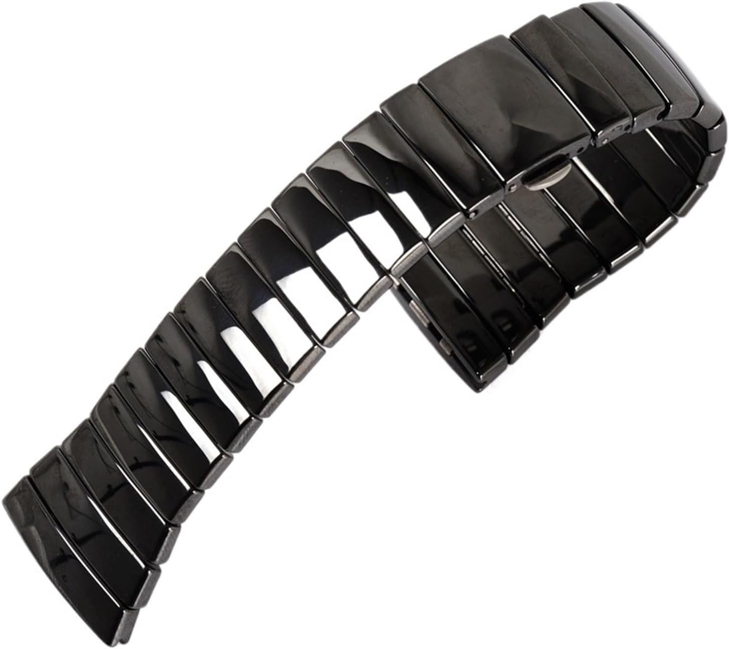 BGFFDSZ 17mm 26mm 29mm Ceramic Watch Strap Compatible With Rado Sintra Series Watchband Black Ceramic Bracelet Women And Men Watchchain