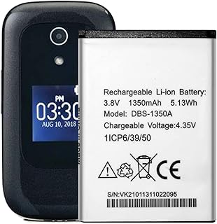 Replacement Battery DBS-1350A for Doro 7050 7060 Consumer Cellular Flip 1350mAh