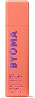 BYOMA Hydrating Milky Toner - Dewy, Ultra Hydrating Toner for Face - Soothes Skin, Locks in Moisture, Reduces Redness - Barrier Repair - 5.07 fl oz