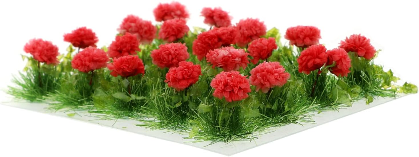 TOYANDONA Lifelike Miniature Artificial Rose Flower Garden Table Supplies Cottagecore Decor Faux Roses Micro Landscape Ornament