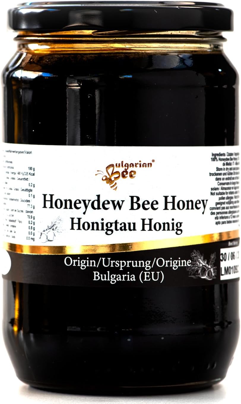Black Forest Honeydew Honey – Pure, Unheated, Single Source – Rich Taste & Deep Flavour – 100% Raw & Unprocessed – Premium Quality, Sustainably Harvested (900, Honeydew)