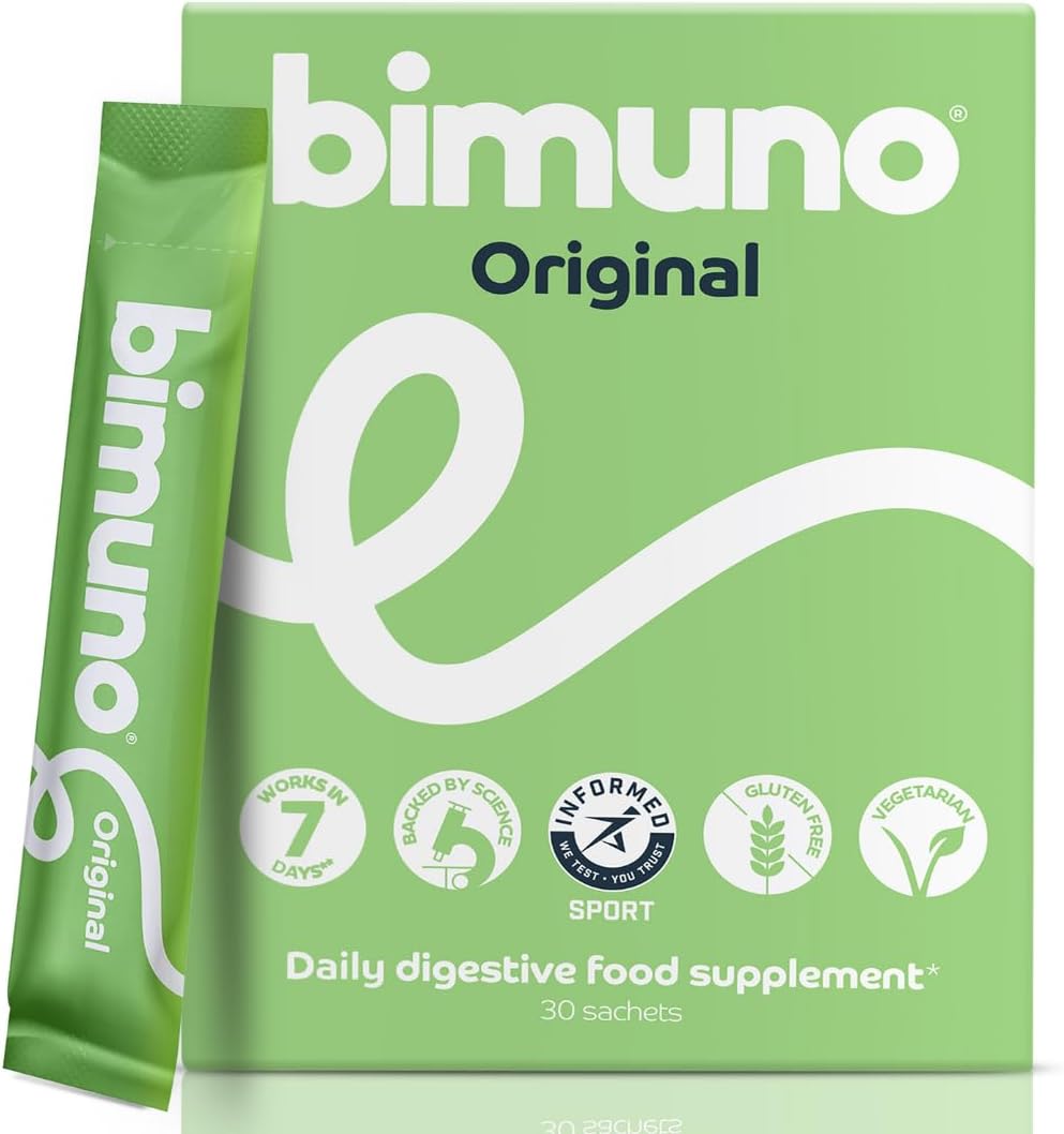BIMUNO Prebiotic Fibre Supplement for Gut Health | High-Fibre Tasteless Soluble Powder | Supports Digestive Function | Suitable for Vegetarians | 30-Day Supply
