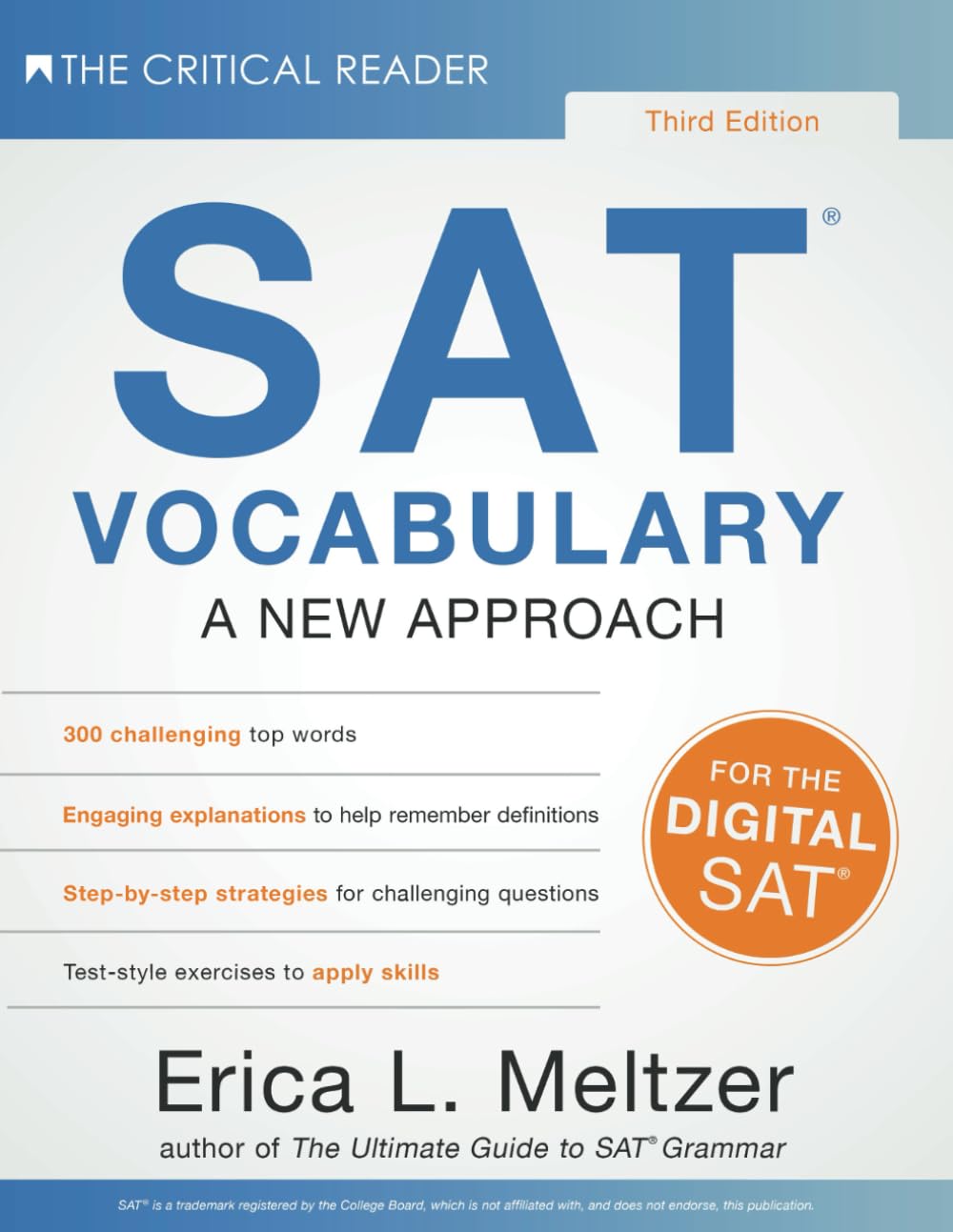 SAT® Vocabulary: A New Approach, Third Edition