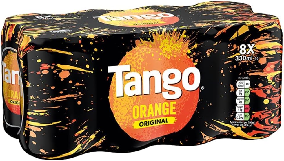 Tango Orange 330ml (Pack of 8)