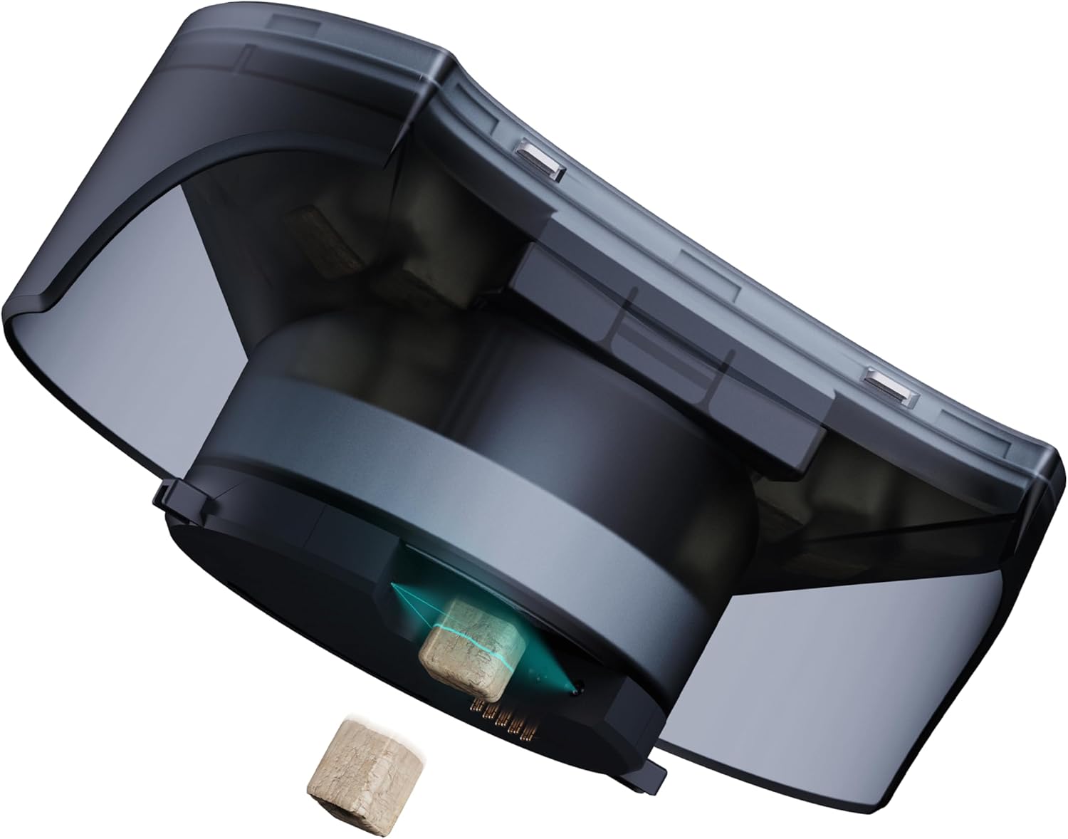 Enabot EBO ROLA Treat Dispenser Module for ROLA PetPal: Treat Toss, No Food Jamming Design, Airtight, Freshness-Locking, Remote App Control, Exclusively Designed for ROLA PetPal Smart Robot