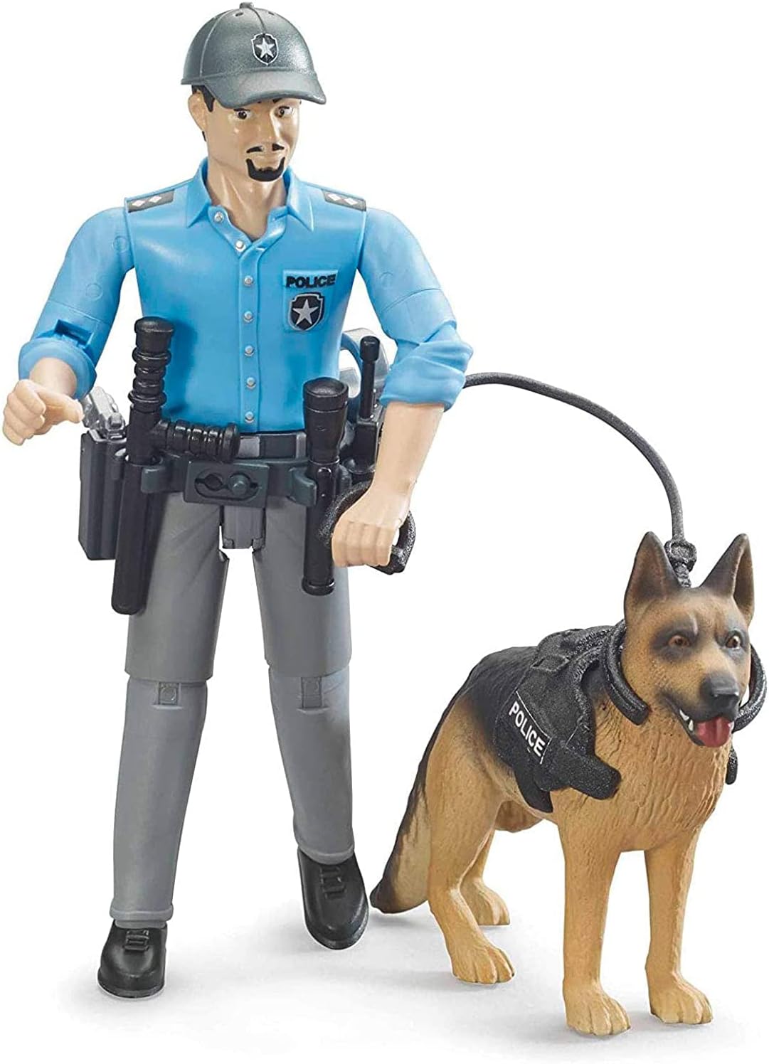Bruder Police Officer with Dog