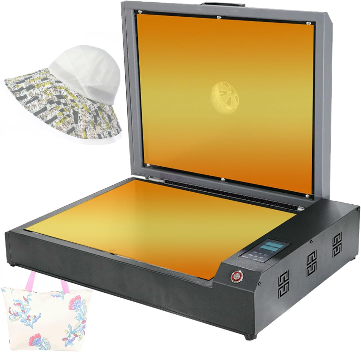 A3/A4/A5 DTF Oven, 930W DTF Curing Oven Dual Heating Plate with Temperature and Time Control, Super Fast Curing for DTF Heat Transfer Printing, 15.7 x 12.5'' DTF Oven Dryer