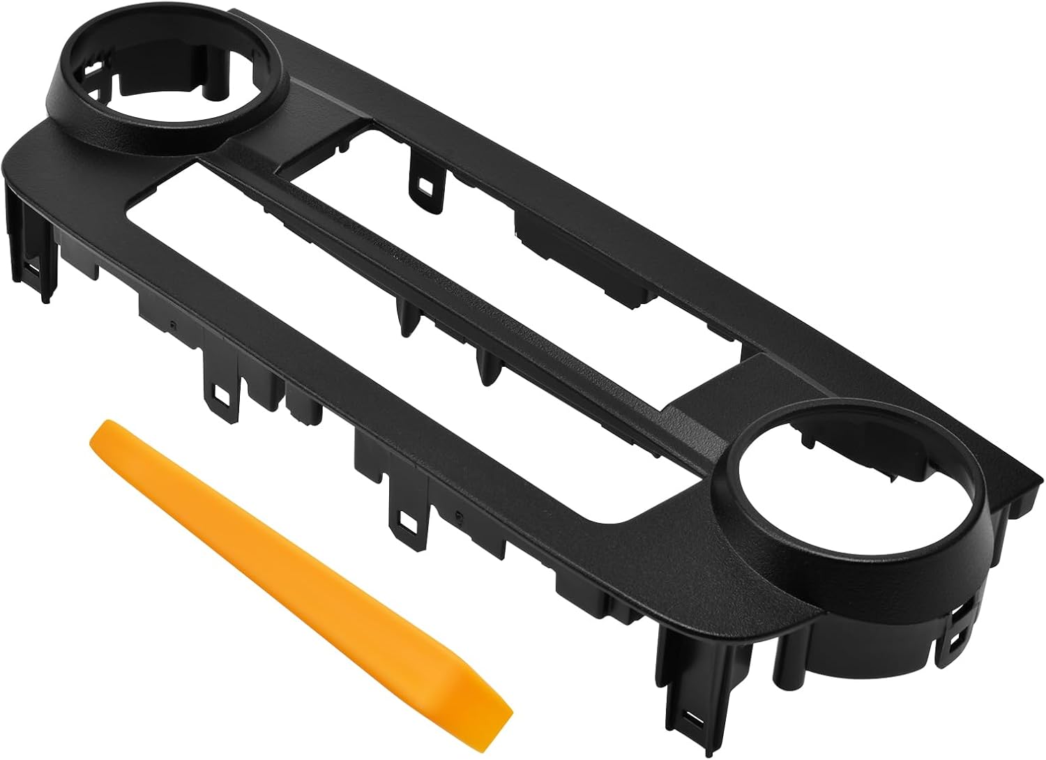 Dash Air Conditioning Panel Installation Mount Trim Kit Compatible with 2007-2011 Honda CR-V AC Bezel (Manual A/C)