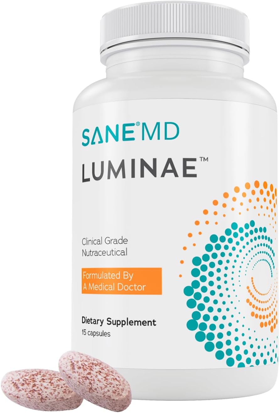 SANE MD Luminae 7-Keto DHEA Supplement for Women and Men - Lower Your Set-Point Weight Faster with NSF Certified Healthy Supplement Pills - 15 Count
