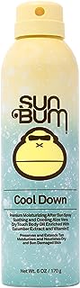 Sun Bum Cool Down Aloe Vera Spray | Vegan After Sun Care with Cocoa Butter to Soothe and Hydrate Sunburn Pain Relief | 6 oz