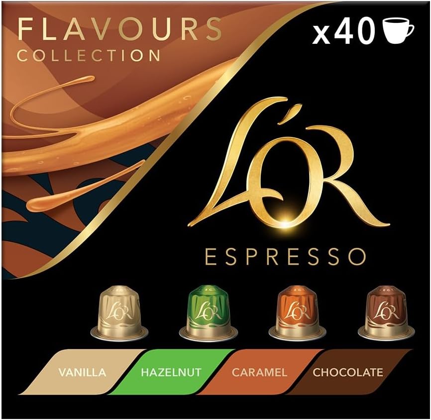 L'OR Espresso Flavours Variety Bundle x40 Nespresso®* Compatible