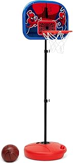 Delta Children - Marvel Spider-Man Basketball Hoop Set for Kids, Red