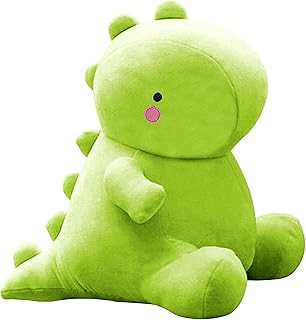 Dinosaur Plush Toys - 12" Stuffed Plushies - Soft Pillow for Home Decorations - Hugging Figures for Boys and Girls - Cute Animal Toys for Fans - Ideal Sleep and Play Companion (Green)