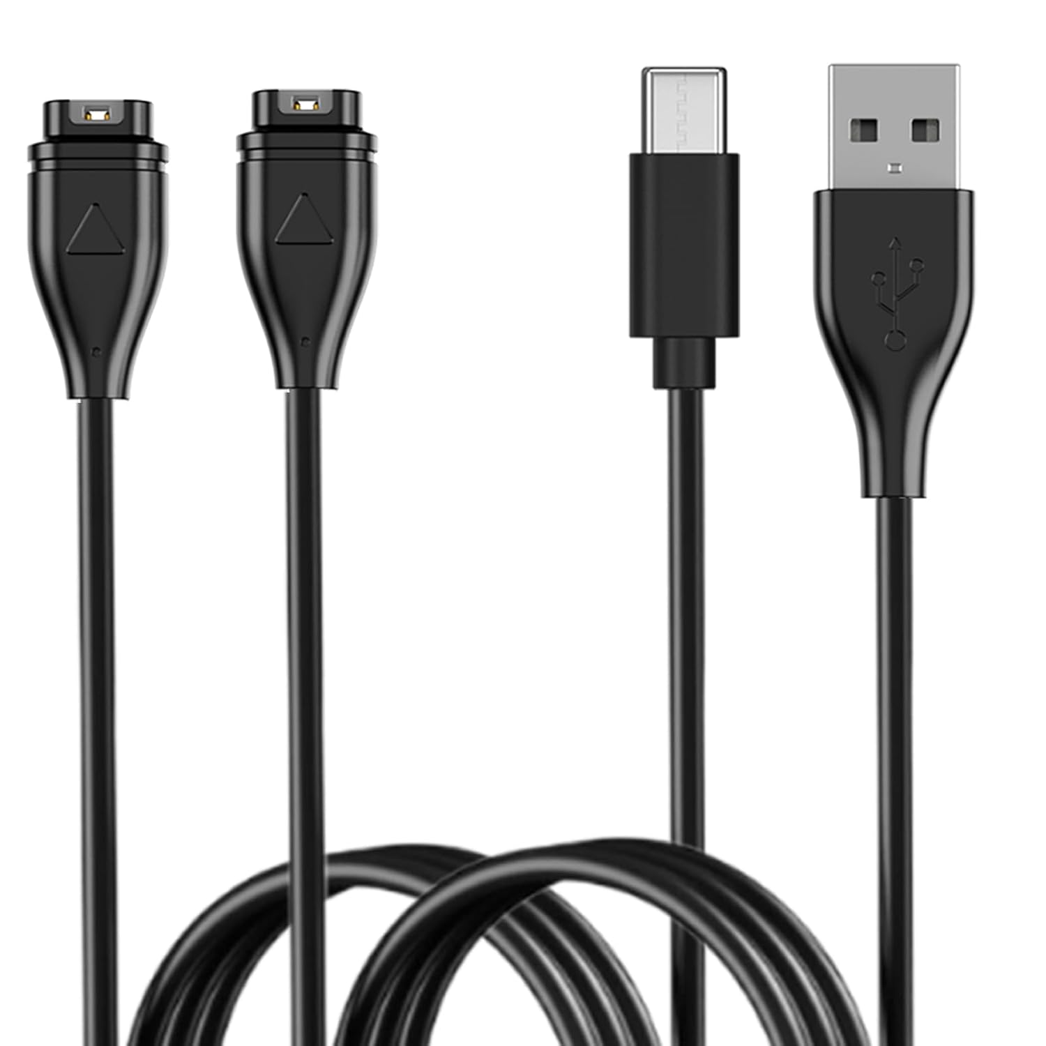 MohLythrix Charging Cable for Garmin Watch Charger for Forerunner 245 255 265 745 935 945 45 45S 245 Music 955 965, Fast Charging Cable for Garmin Fenix 7X 7 7S 6S 6X Pro, Approach, Instinct, 100cm