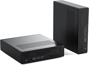 MINISFORUM MS-01 Workstation Core i9-13900H Mini PC Barebone Version Without RAM, SSD and OS, 2xUSB4 1xHDMI Display, 2x2.5G LAN Port, 3X SSD Slot, 2x10G SFP+ Port, Support Discrete Graphics Cards