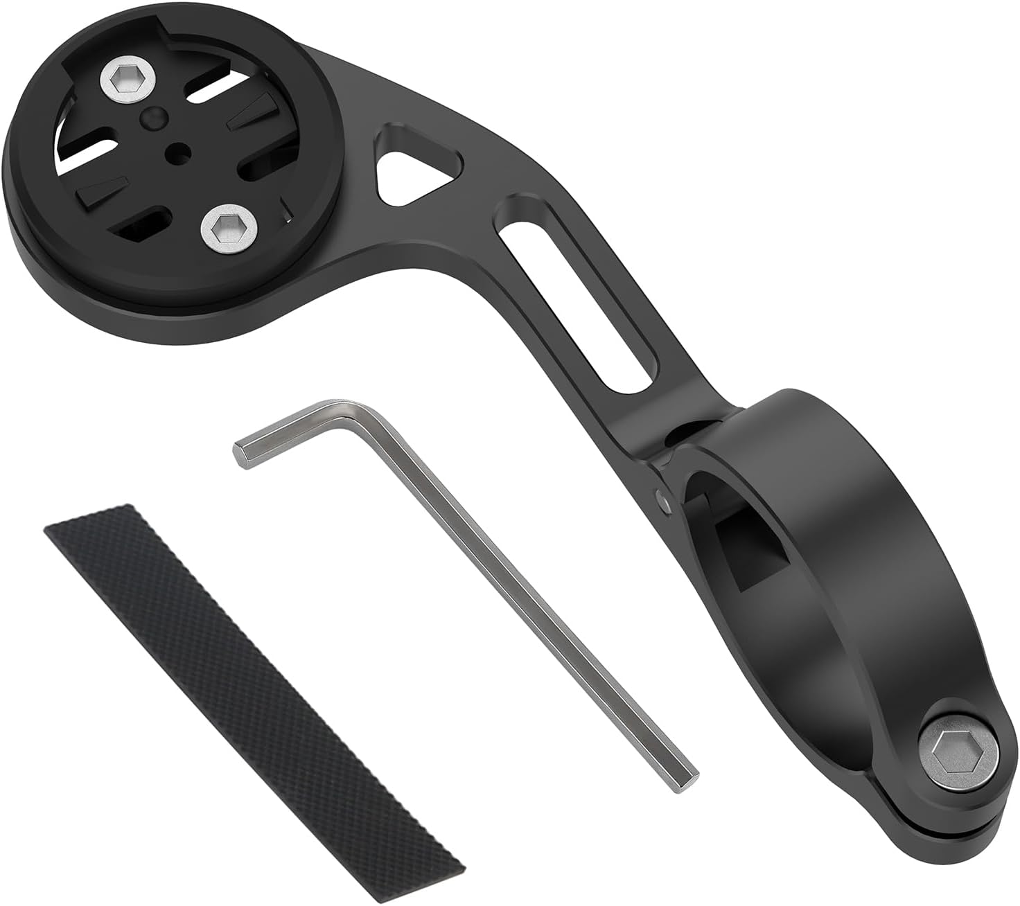 MEILAN Navihood C4 Bike Computer Mount, Aluminium Alloy Extended Out-Front Bracket Cycling Computer Mount Compatible with Garmin