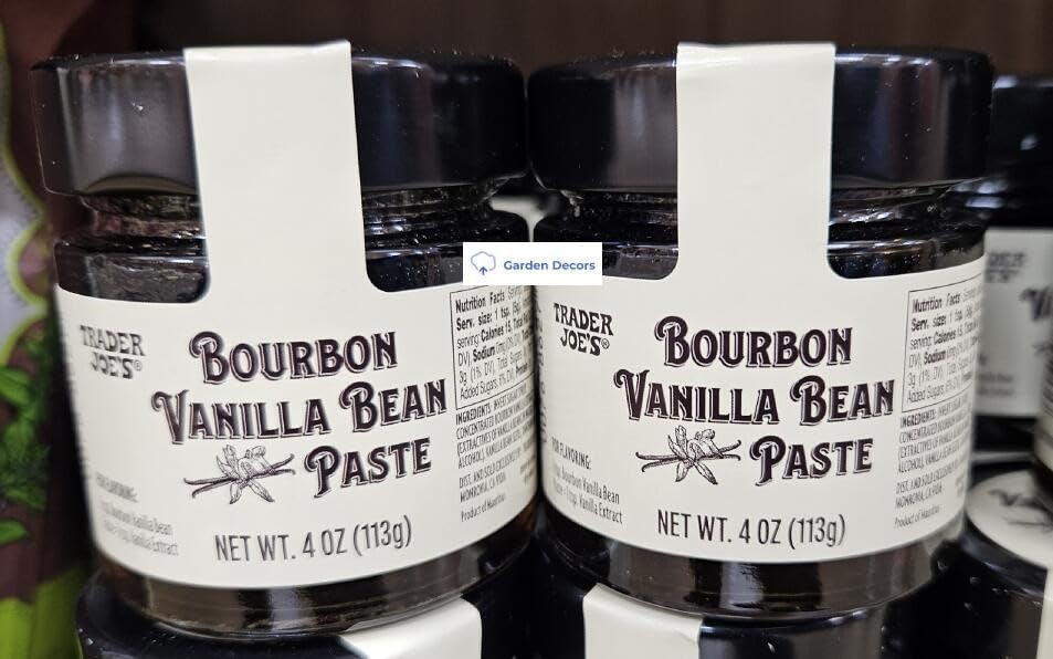 Generic Trader Joe's Bourbon Vanilla Bean Paste 4oz 113g (Two Bottles)