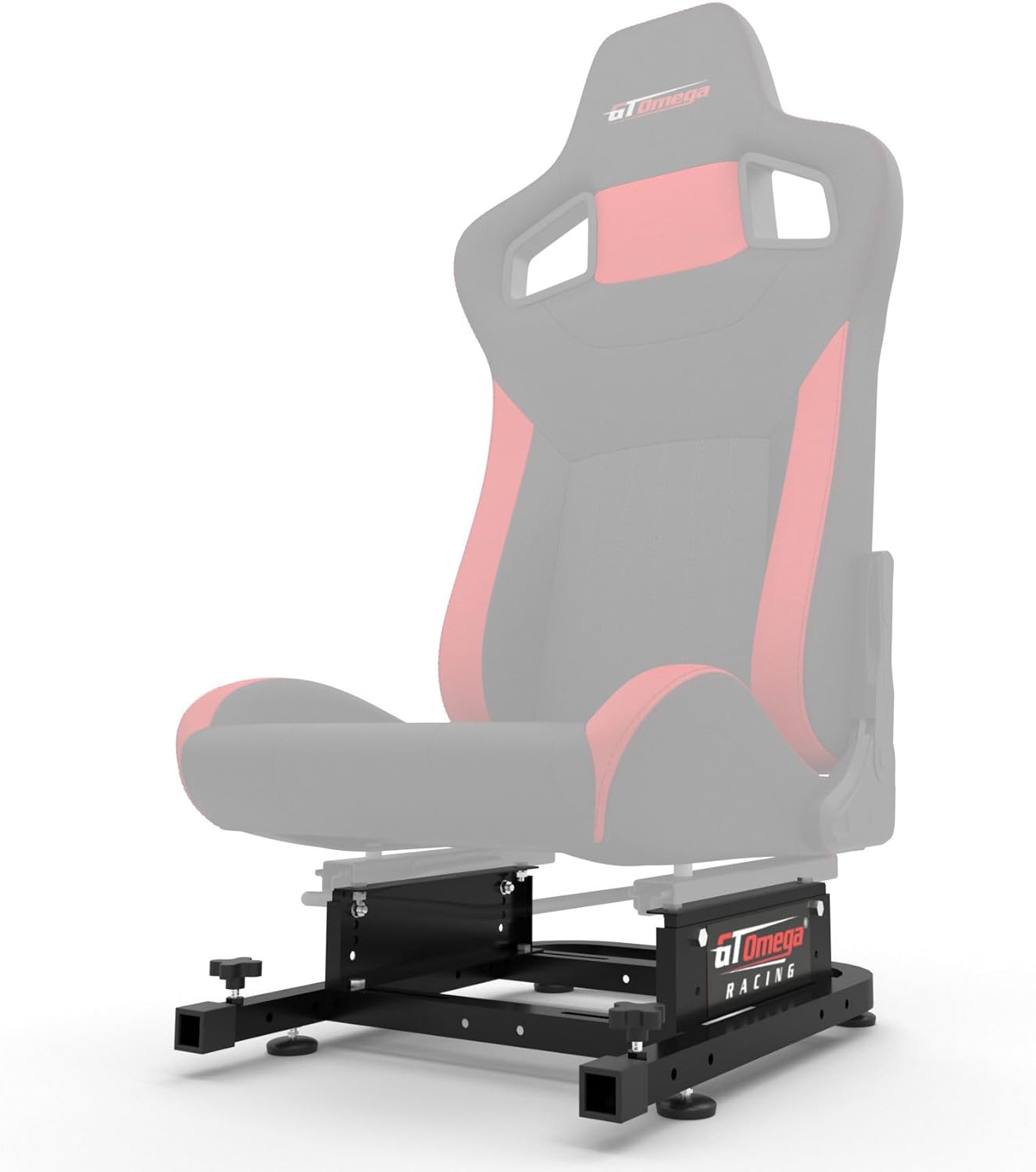 GT OMEGA Racing Rear Seat Frame for Steering Wheel Stands to Expand into Racing Simulator Cockpit for Ultimate Gaming Console Experience - Gaming Chair Accessories