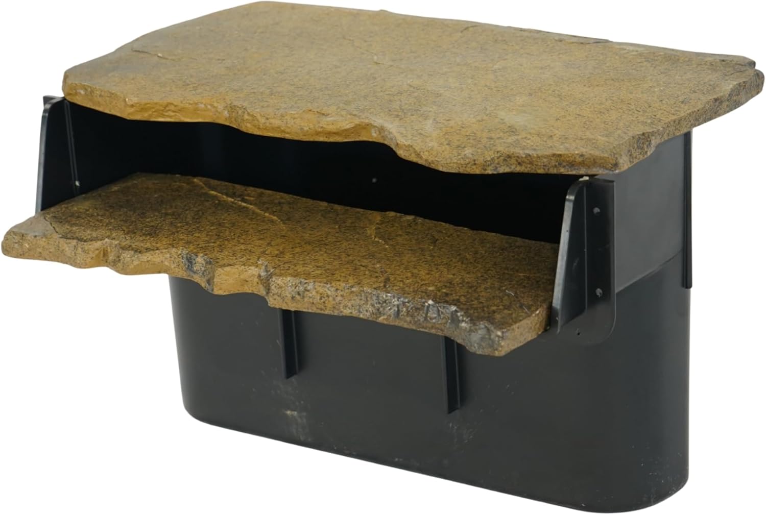 HALF OFF PONDS 16-Inch Filtering Waterfall Spillway for Ponds and Waterfall Streams up to 4,500 gallons. Includes Waterfall Box and Rock Lid and Lip